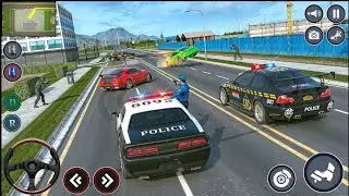 City Cop Car Driving Multi-Storey - Real Police Chase Simulator 3D - Android GamePlay