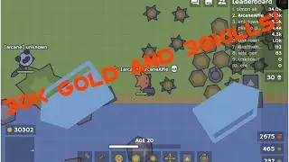MooMoo.io Best Trap!!! 30kills 30k gold easy!!River trap!!Best base ever!!