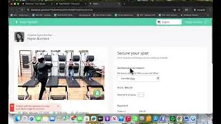 Book a session or group class at Real Pilates&reg; using your desktop or laptop computer.