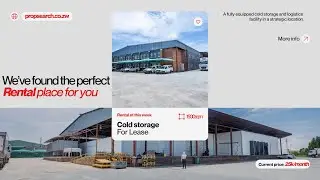 ✨ Prime Cold Storage & Logistics Facility for Lease in Arlington!