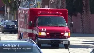 LAFD Engine 26 + Rescue Ambulance 11