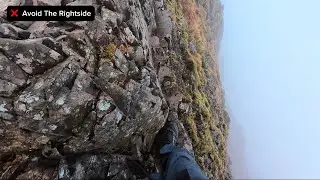 CRIB GOCH Adventure: Off-Path Ascent-Nighttime Escape | Route Info & Tips- Grade 1 #scrambling 