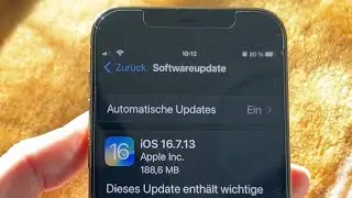 Как исправить проблему с установкой iOS 16.7.13!