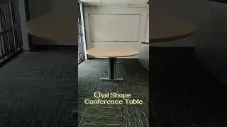 Product Showcase 087: Oval Shape Conference Table V-TOE 18 - Perfect for Meetings!