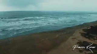 Mesmerizing Drone Footage @ Mandrem Beach, Goa, India
