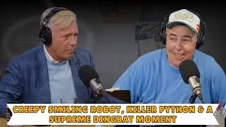 Creepy Smiling Robot, Killer Python & a Supreme Dingbat Moment | Adam Carolla Show News