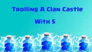 Defensive Replays + Trolling 5 Max lvl Lightning Spells on A Clan Castle