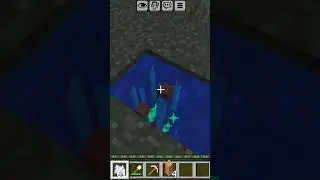 1 Water bucket= infinity Watersource #minecraft #tamil #shortsfeed #shorts