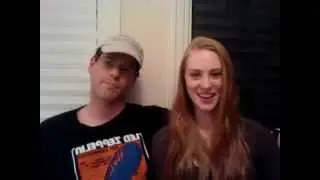 EJ Scott and Deborah Ann Woll talk about EJ running the LA Marathon on 3/17/2012
