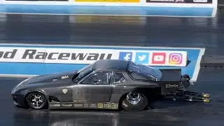 Porsche 2JZ Kaiju Jacey Grant At Greenlight Nationals Santa Pod Raceway