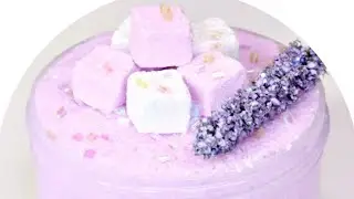 How to Make Lavender Sugar Cubes Slime (ButterFizz Texture from Momo Slimes)