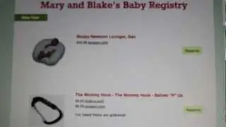 How to use Babylist Online Baby Registry