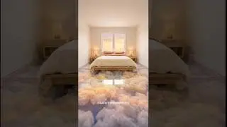Amazing Bedroom with a Cloud Epoxy Floor! #epoxy #renovation  #interiordesign