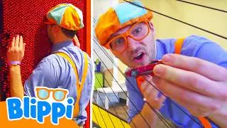 Blippi Visita um Museu Infantil | Blippi Portugu&ecirc;s | Videos para Crian&ccedil;as | Aprenda Cores e N&uacute;meros
