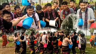 Celebration of New Year with Water 🪣💦|| Water Festival || HAPPY POI SANGKEN 2023 || In Namphake vill