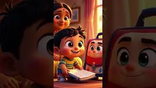 &ldquo;Homework se bachne ka plan fail ❌Bag bana teacher 😆🎒Pappu ki duniya mein kuch bhi ho sakta hai!&rdquo;