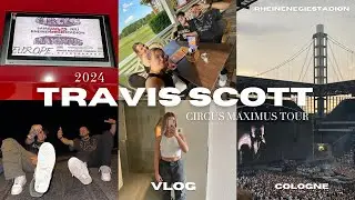 Cologne VLOG: Travis Scott Utopia Circus Maximus Stadium Tour Europe