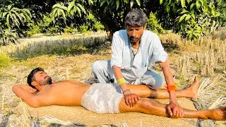 ASMR Leg Massage for Deep Relaxation & Peaceful Sleep