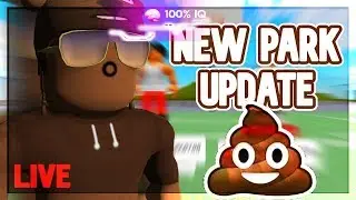 PLAYING NEW PRO PARK UPDATE! ROBLOX RB WORLD 3 LIVE (GRIND TO PRO)