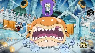 Cuphead  The Delicious Last Course DLC - Mortimer Freeze Boss Fight