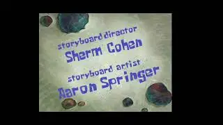 SpongeBob Squarepants - Pizza Delivery Title Card S1E5a