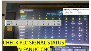 ОБЪЯСНЕНИЕ: КАК ПРОВЕРИТЬ ЛЮБОЙ СИГНАЛ ПЛК В ЧПУ FANUC Сигнал X, Y, G, F НА ЭКРАНЕ СОСТОЯНИЯ: РОБОТ DOPAMYN