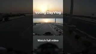 Voting Day Vlog 2024 #youtubeshorts #shortsviral #voting