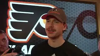 11/18 PHI vs. VGK Postgame: Carter Hart