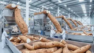 Processing 100 Tons of Cassava: From Toxic Roots to Fine Tapioca Starch