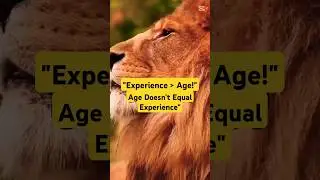 Sigma Rule|Experience Comes from Facing Life, Not Just Age | Motivational Shorts #motivation #shorts