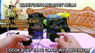 REVIEW HEADSET HELM BLUETOOTH ||solusi buat yang gak punya interkom
