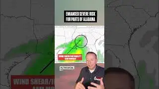 Latest thoughts on the enhanced severe weather risk for Monday.