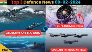 Bharat Defence News: Germany Offers IDAS, GE Plans MRO in India, IAF Upgrades Russian Ageing Fleet