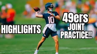Denver Broncos vs San Francisco 49ers JOINT PRACTICE Full Highlights!!