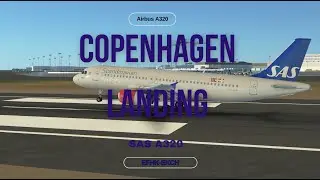 Copenhagen Landing | SAS A320 | Infinite Flight