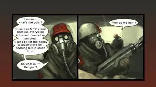 Why Do We Fight | Gone With The Blastwave Comic Dub