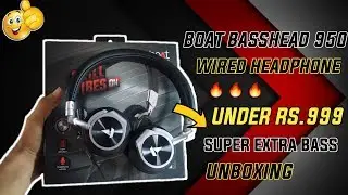 Best Wired Headphone Under Rs 999 | boAt Basshead 950 Wired Headphone Unboxing |
