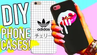 DIY phone case ideas you need to try! Tumblr inspired!