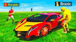 Ich KLAUE CRISTIANO RONALDOS SUPER SPORTWAGEN und das passierte... (Manchester United) in GTA 5 RP!