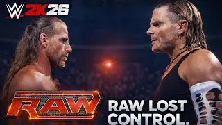 HBK vs Jeff Hardy | RAW Went Out of Control | WWE 2K26