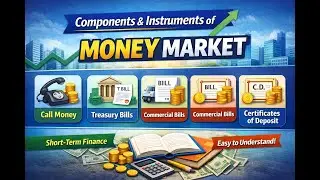 Components and Instruments of Money Market | Indian Financial System