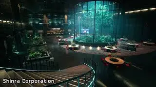 Shinra Corporation - Final Fantasy VII | Relaxing Vinyl Ambience Music for studying & relaxing