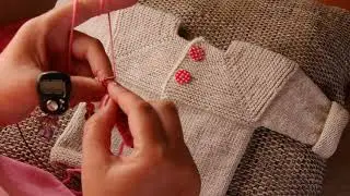 Baby Jacke in Raglan stricken für Anfänger Teil 1