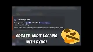 How To Create Server Logs By Dyno Bot 2022 | Full Tutorial | Full Setup | ?🅼г. ᏔᏂO