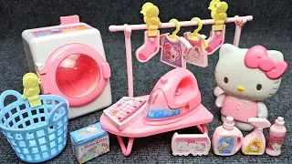 Hello Kitty Laundry Playset  [LU-701]  Satisfying with Unboxing Toys Compilation ASMR