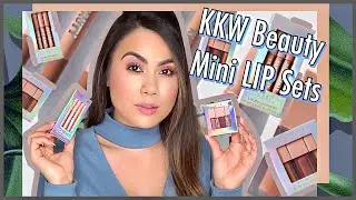 KKW Beauty 3pc Mini Gloss Set and 5 pc Mini Lip Liner Set Review