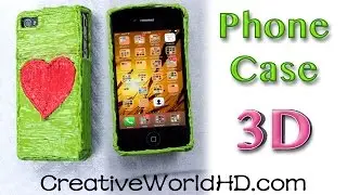 How to Make Heart Phone Case(Flexy Plastic) - 3D Printing Pens Creations DIY Tutorial