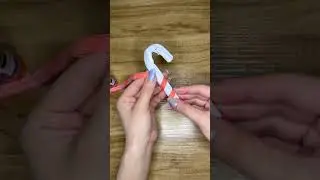 Paper Candy Cane Tutorial