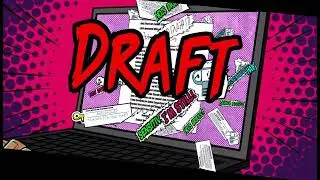 Draft Data Disaster: Comic Book Style