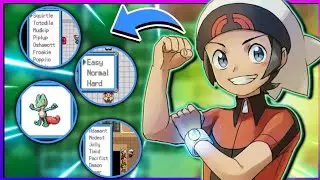 NOVA HACKROM COM 2 MODOS DE JOGO E COM TODOS OS POKEMON INICIAS +PERSONALIZE SEUS POKEMON - GBA